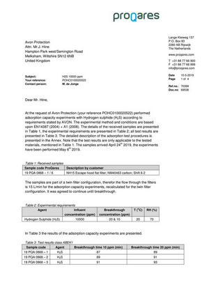 Test protocol scans